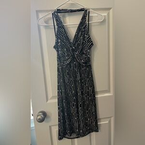 Backless halter dress. Small.